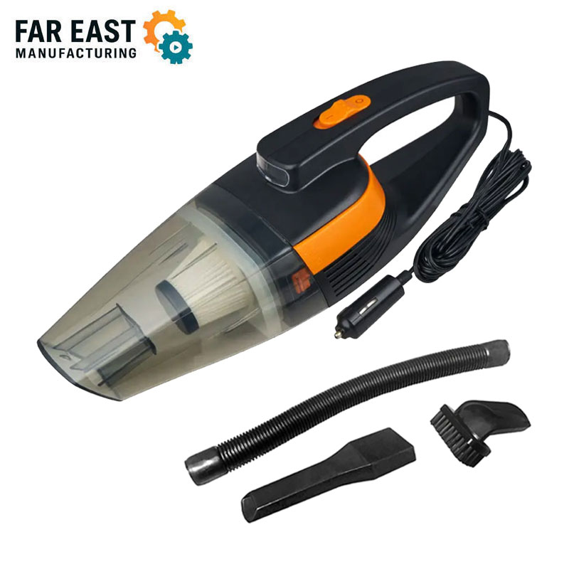 LED 조명이 장착된 12V 진공 청소기