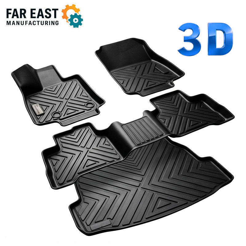 3D TPE 자동차 바닥 매트